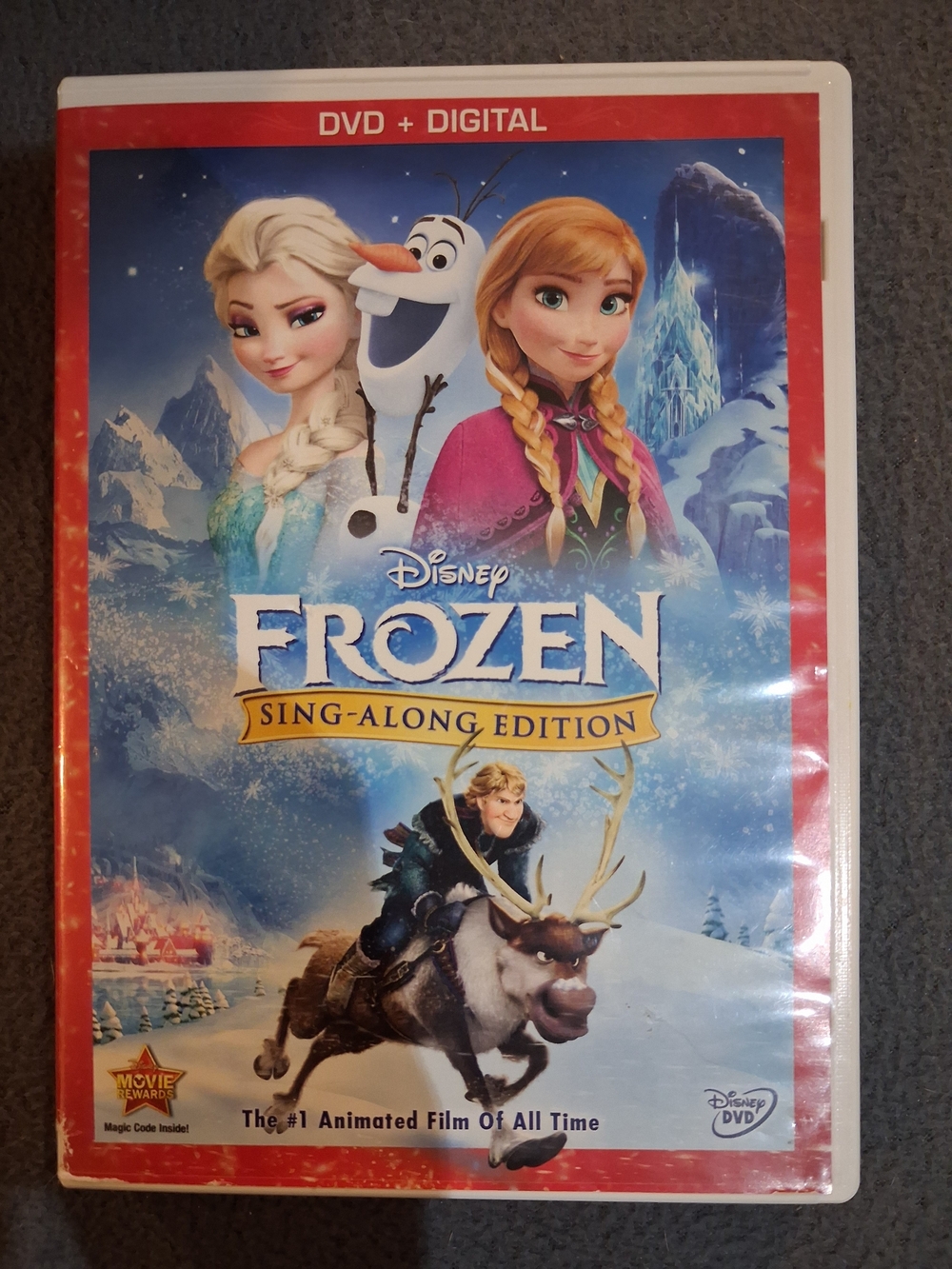 Frozen Sing Along Dvd